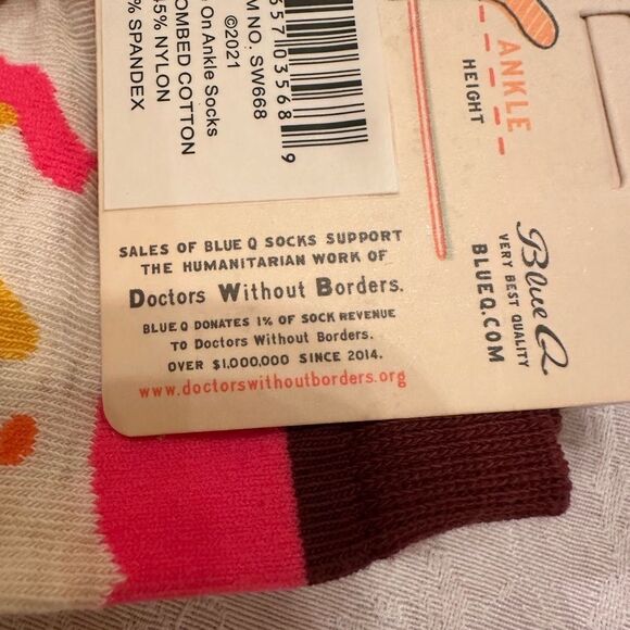 Blue Q Womens Cotton Ankle Socks Shine On You Crazy Thing - Picture 7 of 7